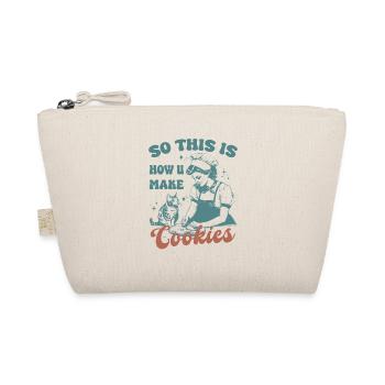 So This Is How U Make Cookies Cute Cat - Organic Pouch - nature - Front