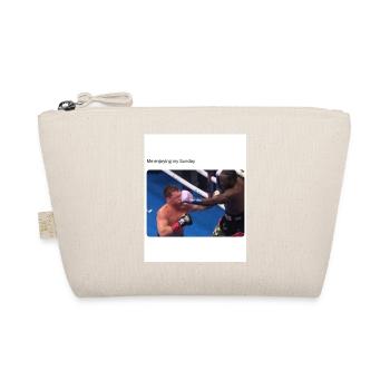 Sunday Boxing Moment - Organic Pouch - nature - Front