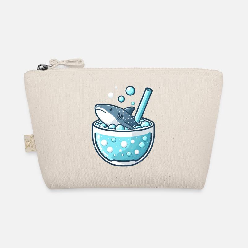 requin-baleine dans une tasse à thé à bulles Trousse biologique