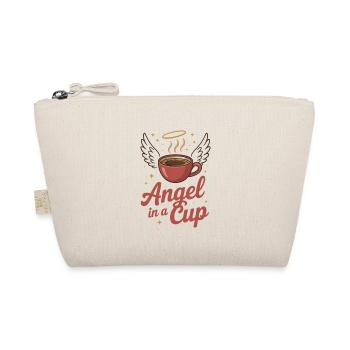 Ange en tasse avec ailes - Trousse biologique - nature - Devant