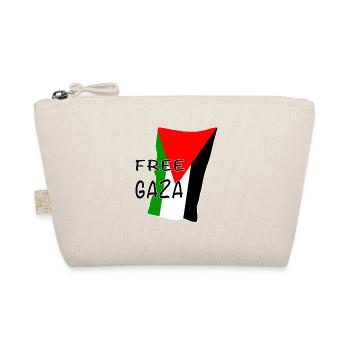 Motif du drapeau de Gaza libre - Trousse biologique - nature - Devant