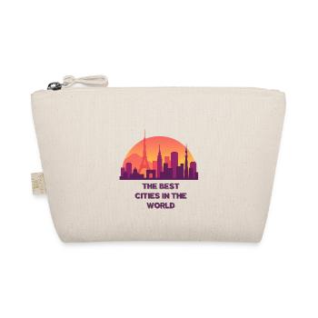 Sunset City Skyline City City - Organic Pouch - nature - Front