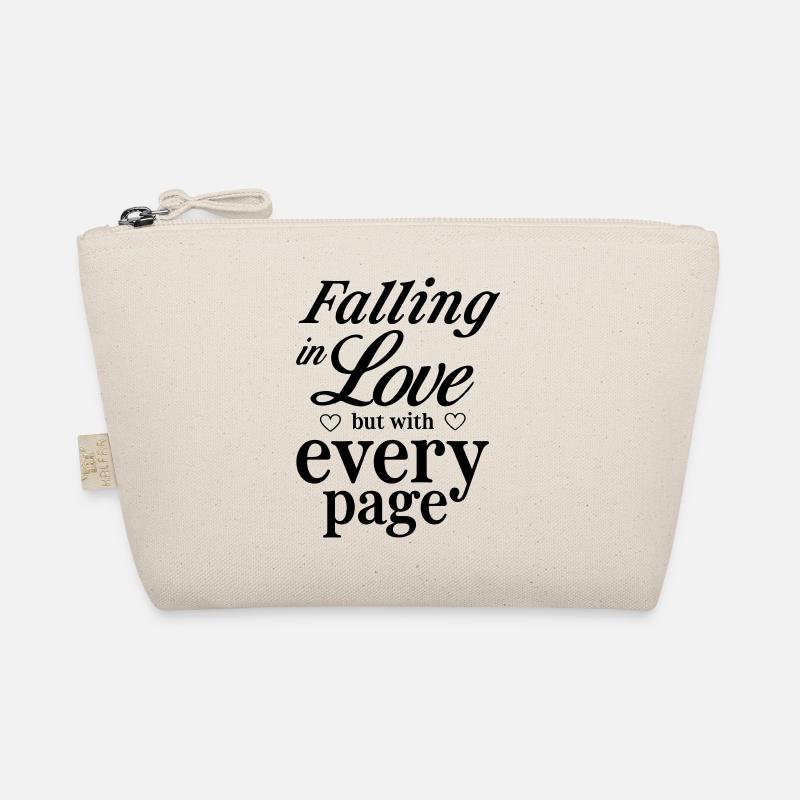 Falling in Love but with Every Page Organic Pouch