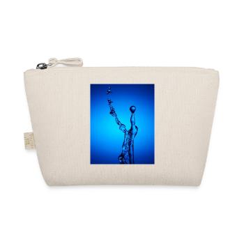 Éclaboussure d’eau bleue abstrait - Trousse biologique - nature - Devant