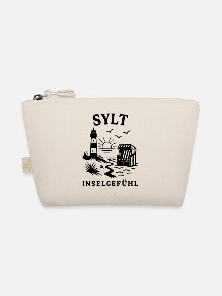 sylt insel gefühl - Bio-Täschchen - Natur