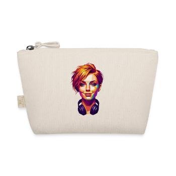 Colorful_Pop_Art_Portrait - Organic Pouch - nature - Front