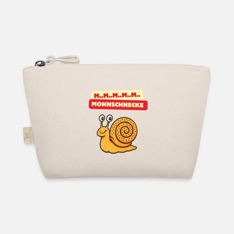 Mmm Dessin animé de l’escargot coquelicot Trousse biologique