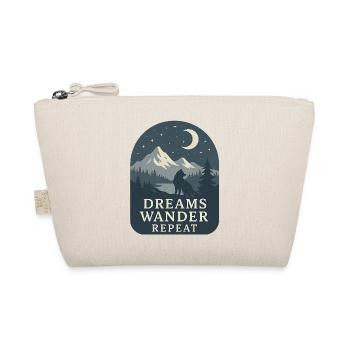Dreams Wandering Repeat - Organic Pouch - nature - Front