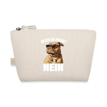 Cool Dog Before You Ask No - Organic Pouch - nature - Front