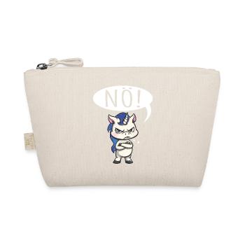Non Facile Non Licorne Filles Femmes Adolescents - Trousse biologique - nature - Devant