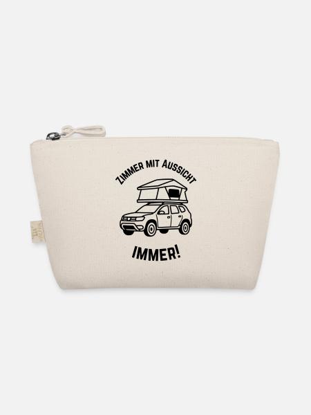 Roof tent with a view - Organic Pouch - nature - Front
