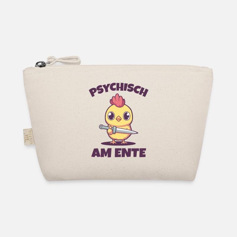 I'm at the end Psychically at the duck Organic Pouch