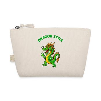 Dragon Style Cartoon - Organic Pouch - nature - Front