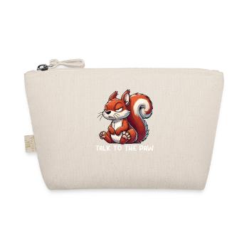 Talk to the Paw Squirrel Squirrel Rodent - Organic Pouch - nature - Front