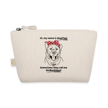 Drôle Rottweiler Croquis Line Art Design Bandana - Trousse biologique - nature - Devant