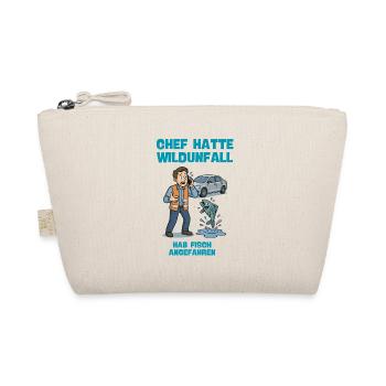 Chef Hatte Wildunfall Fisch Illustration  - Bio-Täschchen - Natur - Vorne