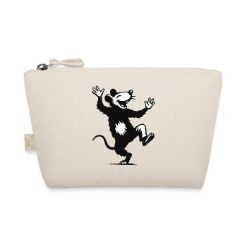 Souris dansante joyeuse - Trousse biologique - nature - Devant