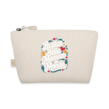 The Most Beautiful Mom in the World - Organic Pouch - nature - Front