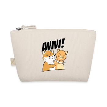 Funny Cat Slap Meme Cat Lovers  Feline Attitude - Organic Pouch - nature - Front