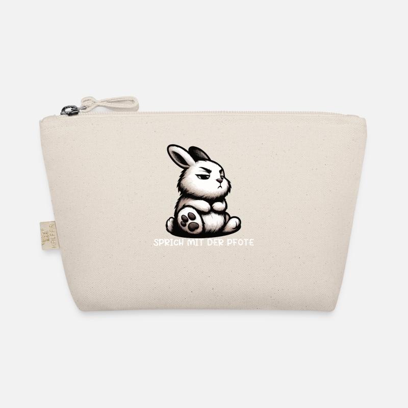 Talk to the paw rabbit bunny bunny long-eared rabbit Organic Pouch