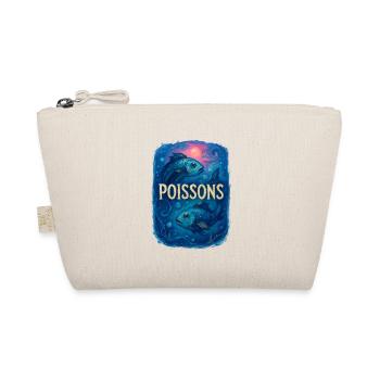 Pisces Star Sign - Astrology - Organic Pouch - nature - Front