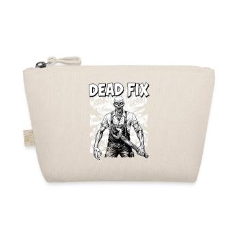 Zombie Mechanic Chainsaw Hero - Organic Pouch - nature - Front