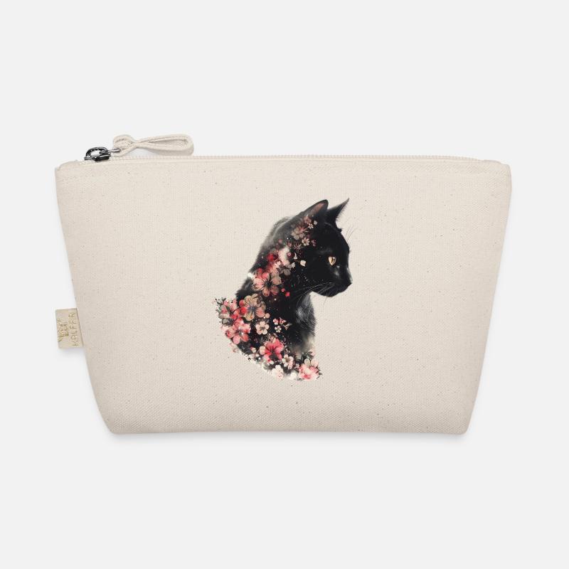 Cat Flowers Organic Pouch