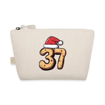 37 Number Cookie Christmas - Organic Pouch - nature - Front