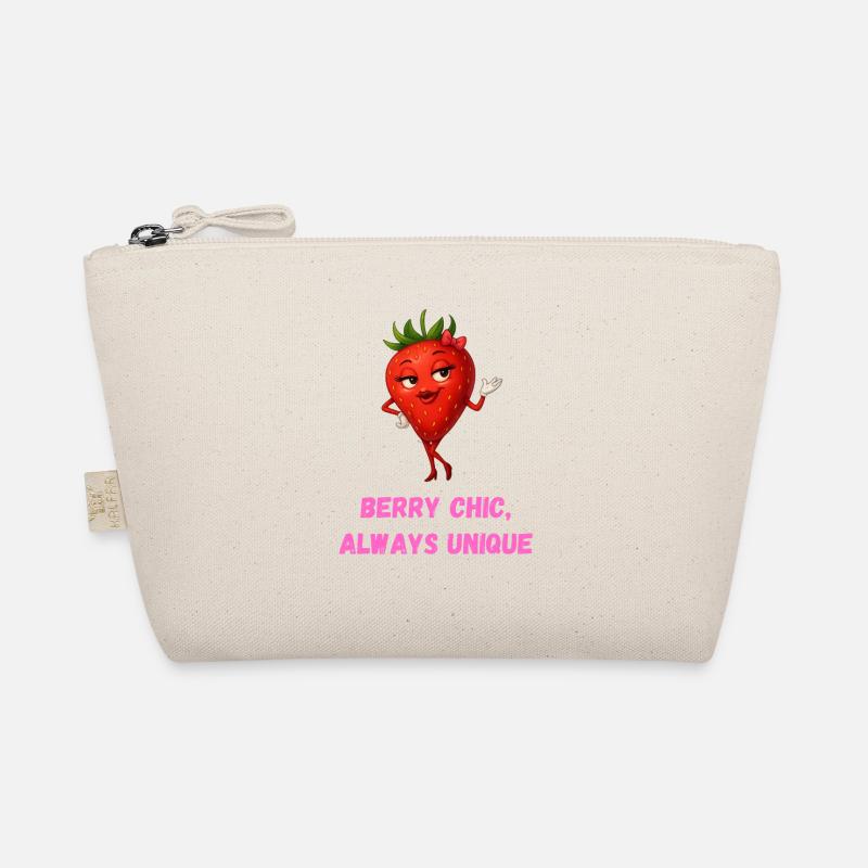 Strawberry Berry Chic Unique Cartoon Organic Pouch