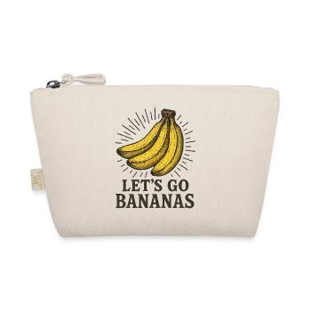 Bananas Lets Go Bananas - Organic Pouch - nature - Front