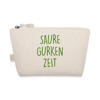 Saure Gurken Zeit - Bio-Täschchen - Natur - Vorne