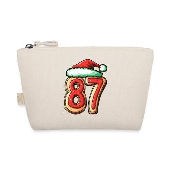 87 Number Cookie Christmas - Organic Pouch - nature - Front