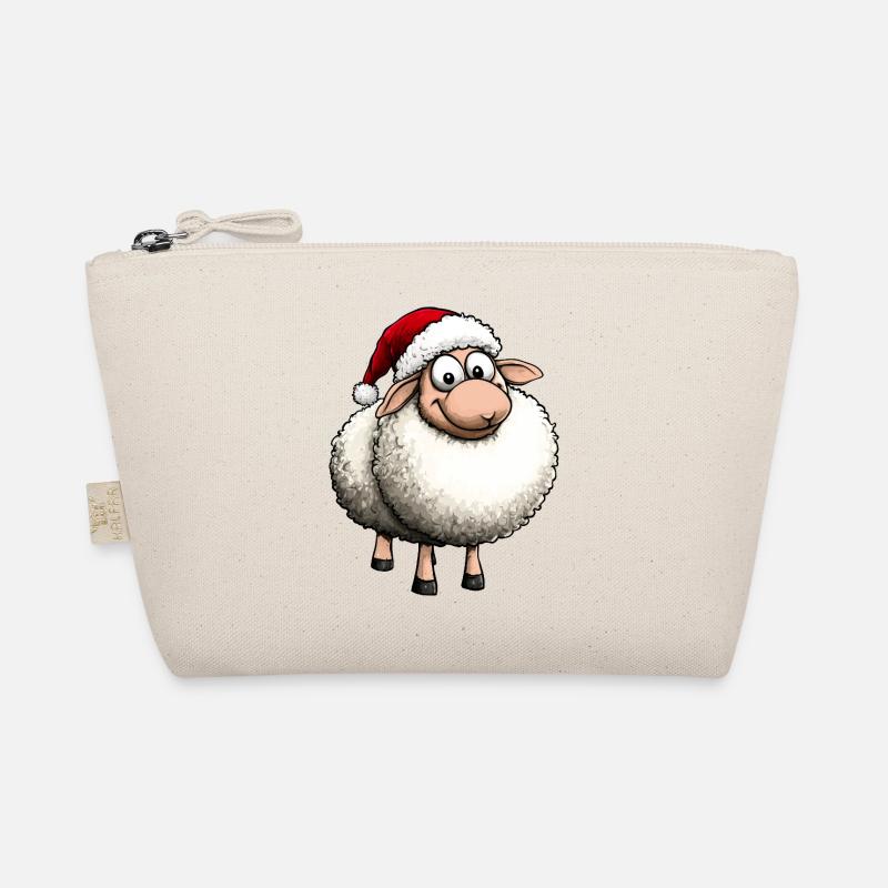 Sheep Christmas Organic Pouch