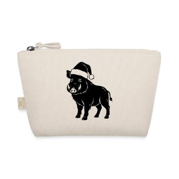 Vecteur de sanglier de Noël - Trousse biologique - nature - Devant