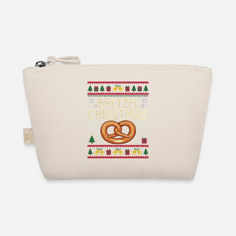 Pretzel Christmas Funny Baker Gift Organic Pouch
