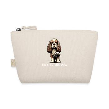 Talk to the Paw Cocker Spaniel Cocker spaniel hund - Organic Pouch - nature - Front
