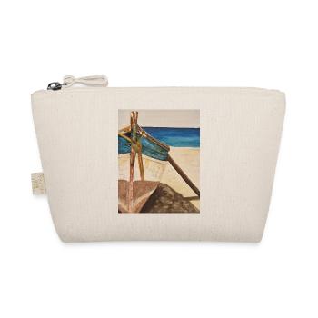Bateau aquarelle sur la plage - Trousse biologique - nature - Devant