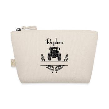 Dyplom Tractor – Namensraum - Bio-Täschchen - Natur - Vorne
