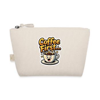 Coffee First - Bio-Täschchen - Natur - Vorne
