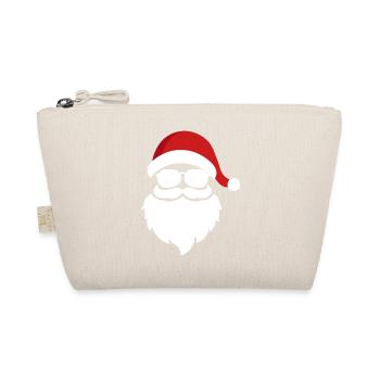 Père Noël cool - Trousse biologique - nature - Devant
