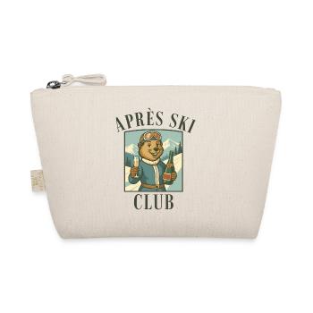 Après Ski Club Marmot Retro Ski Holiday - Organic Pouch - nature - Front