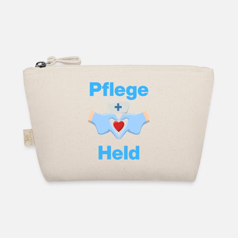 Pflegeheld – Mit Herz und Handschuhen Bio-Täschchen