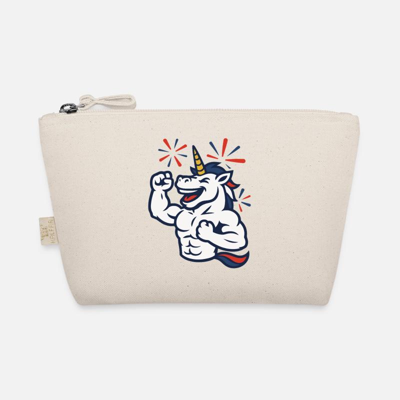 Party Unicorn Gym Maskottchen-Feier Spaßkraft Bio-Täschchen