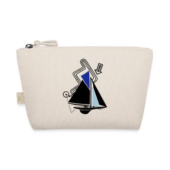 Classic Sailing Yacht Regatta Course Sailboat Yacht - Organic Pouch - nature - Front