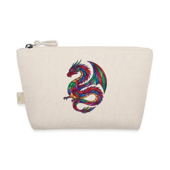 Fantasme de la Mosaïque de Dragon en Vitrail - Trousse biologique - nature - Devant