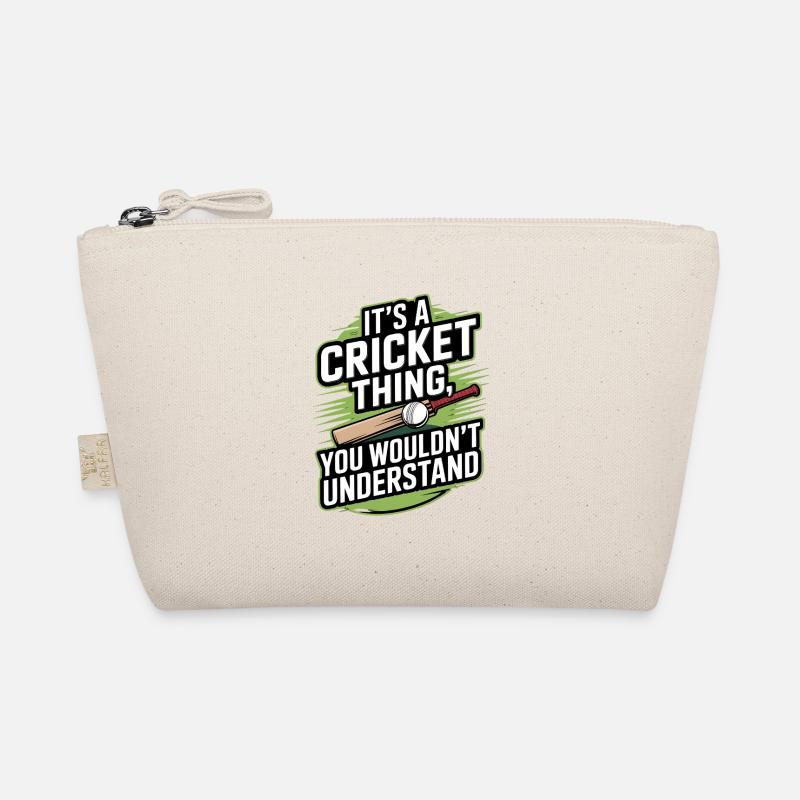 Drôle de cricket : Jeu de cricket vintage Trousse biologique