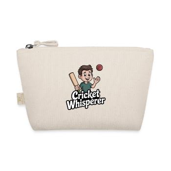Funny Cricket Saying Vintage Cricket Game - Organic Pouch - nature - Front