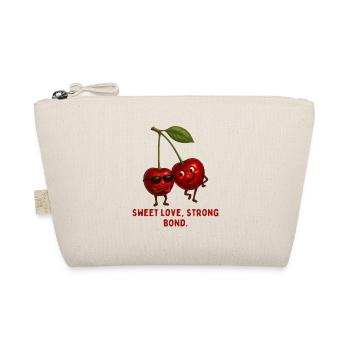 Cherry Love: Strong Bond - Organic Pouch - nature - Front