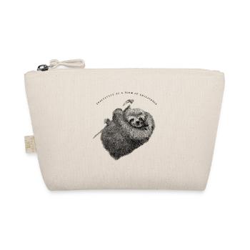 Faultier_Sloth - Bio-Täschchen - Natur - Vorne