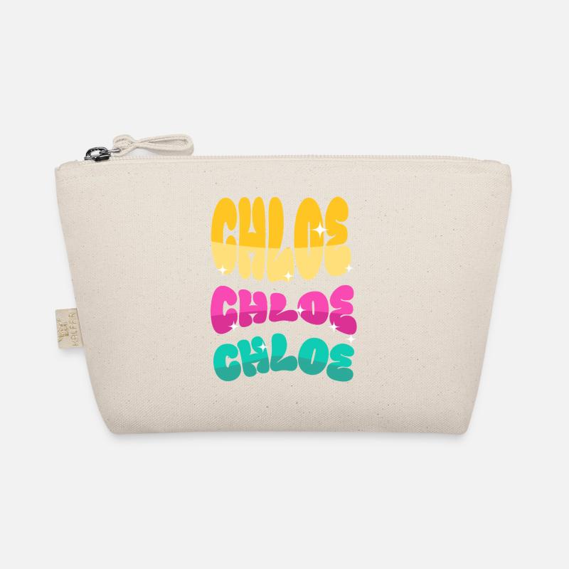 Chloe Girl First Name Organic Pouch